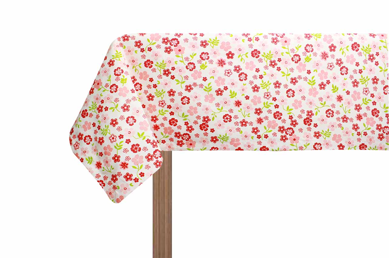 Blossom Table Cloth (60*90 Inches) 1 Pc